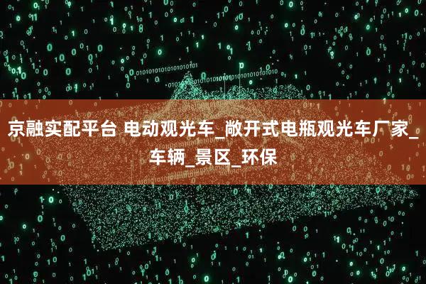京融实配平台 电动观光车_敞开式电瓶观光车厂家_车辆_景区_环保